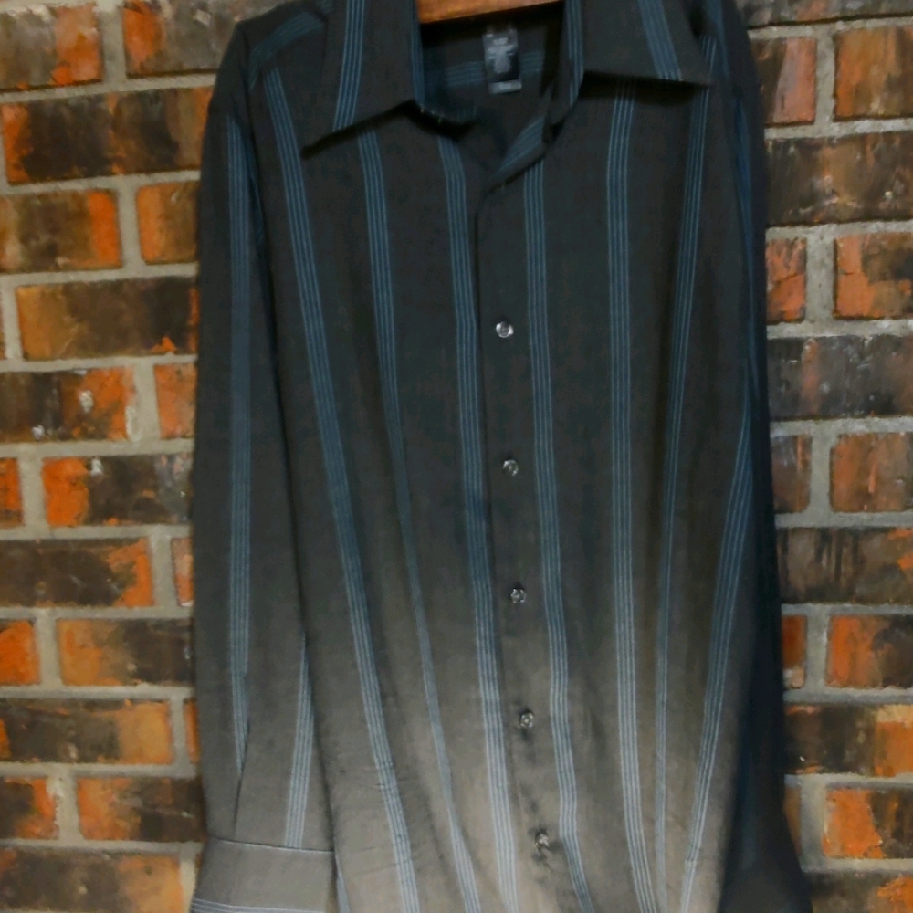 Mens S Claiborne Button Up Long Sleeve